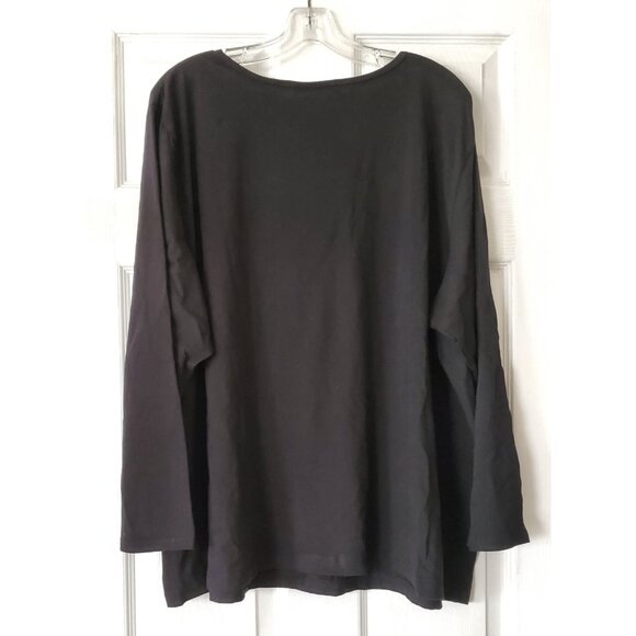 VINTAGE BOB MACKIE WEARABLE ART WOMENS SHIRT RHINESTONES SIZE 3X NWT - Picture 8 of 8